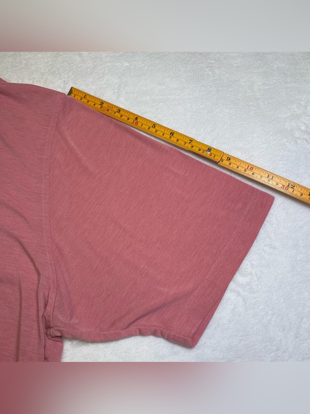 FootJoy Mens Large Heathered Dusty Rose Pink Golf Polo Shirt Button Pocket FJ - Picture 8 of 8